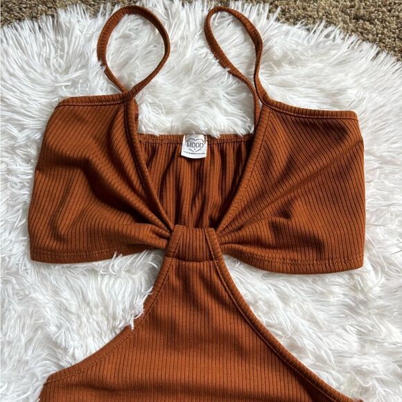 MOOD Dress Ribbed Womens Size Small - Picture 3 of 7